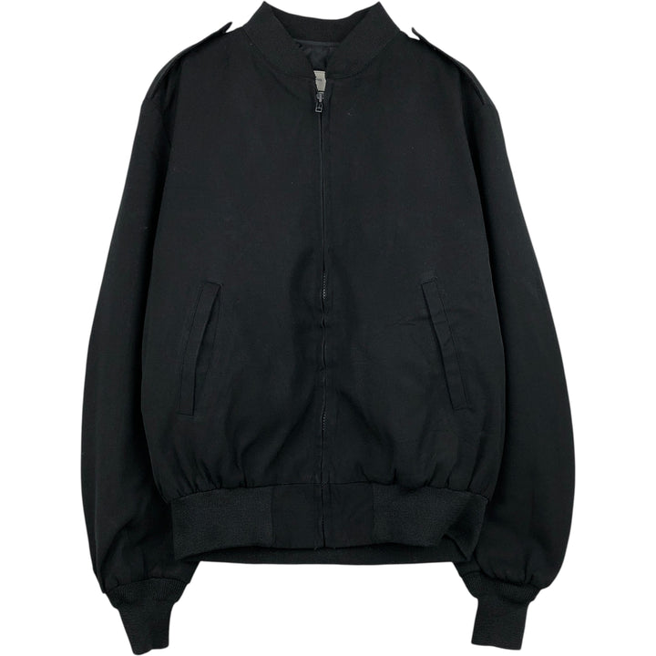 1980'S Military Officer Jacket, Size 42R, Men's L polyester black type Vintage Second Hand