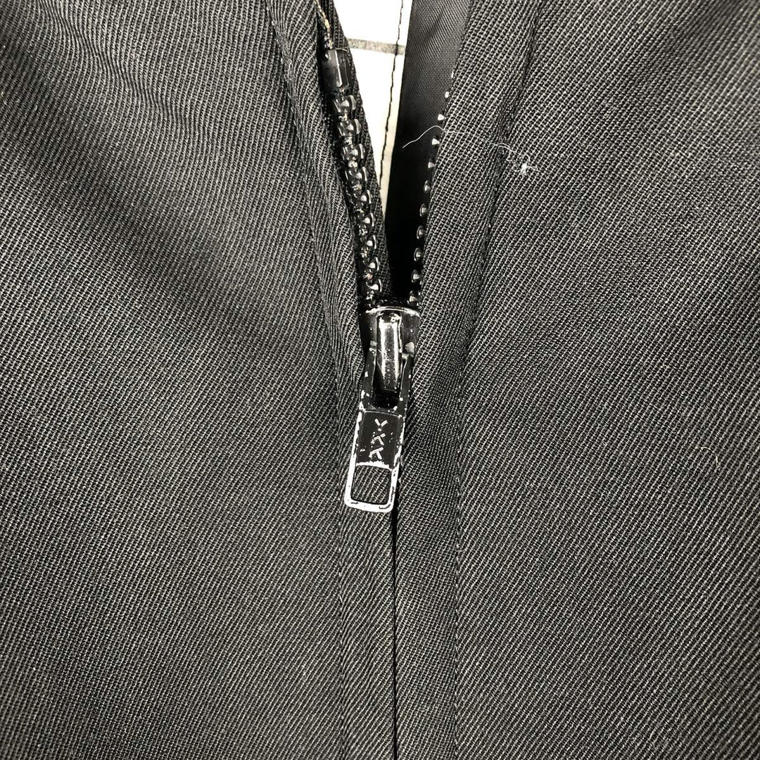 1980'S Military Officer Jacket, Size 42R, Men's L polyester black type Vintage Second Hand