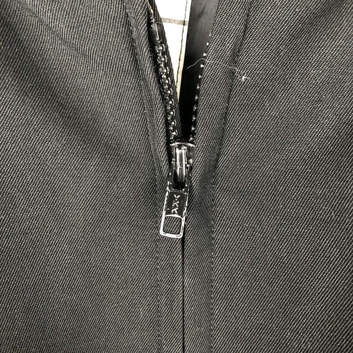 1980'S Military Officer Jacket, Size 42R, Men's L polyester black type Vintage Second Hand