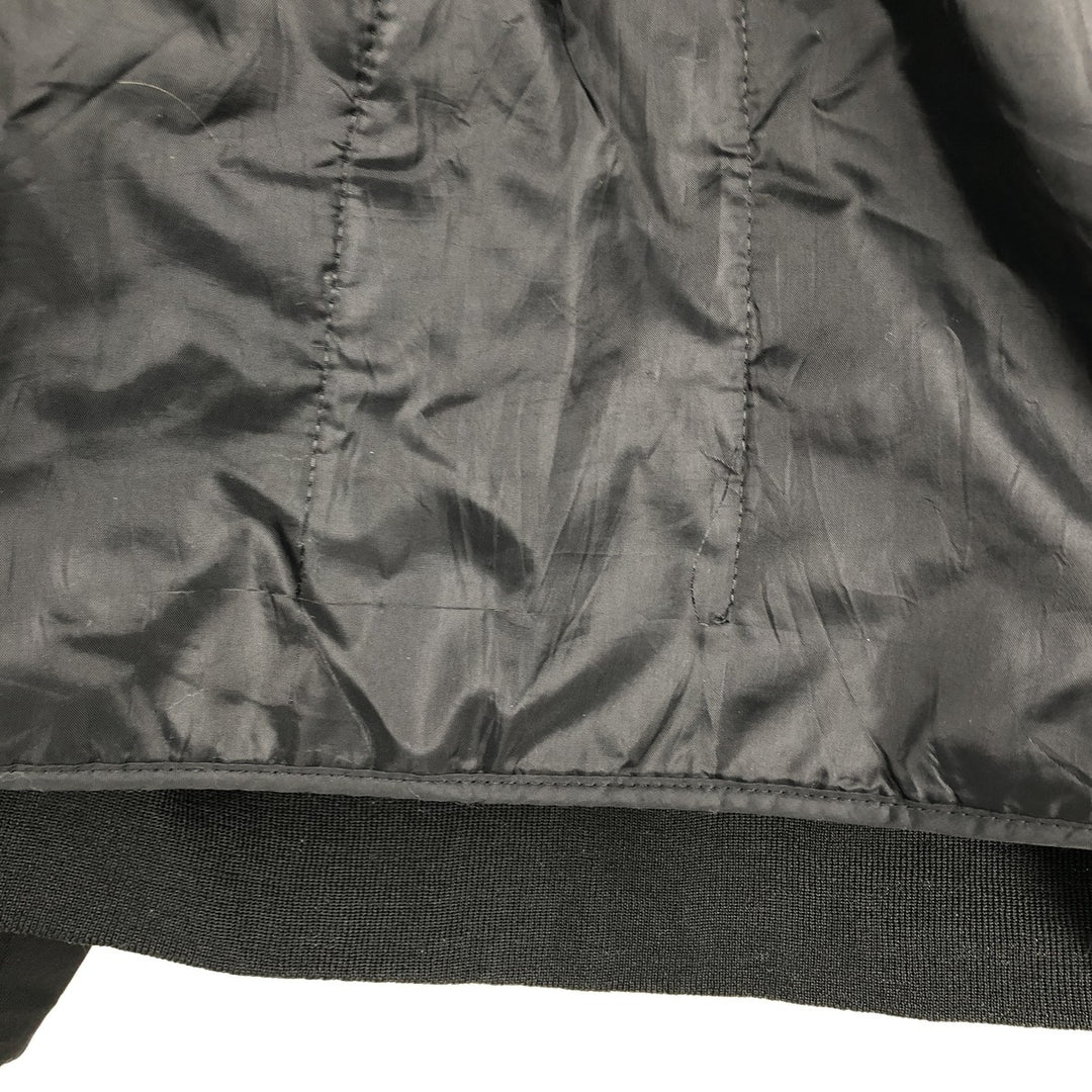1980'S Military Officer Jacket, Size 42R, Men's L polyester black type Vintage Second Hand