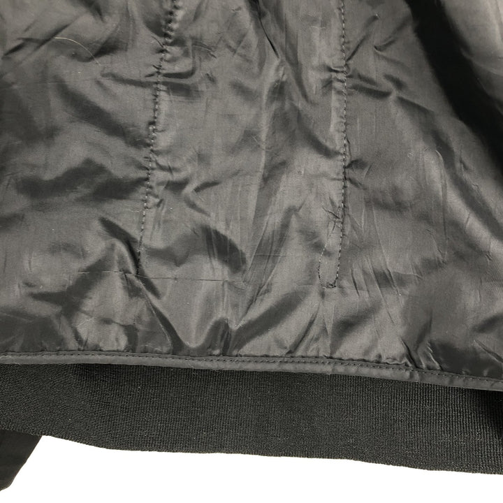1980'S Military Officer Jacket, Size 42R, Men's L polyester black type Vintage Second Hand