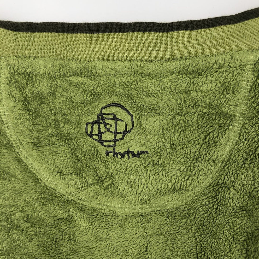 2000'S Patagonia Rhythm Plush Synchilla Fleece Sweatshirt (20845F4), Men's XL polyester green type yellow green Vintage Second Hand