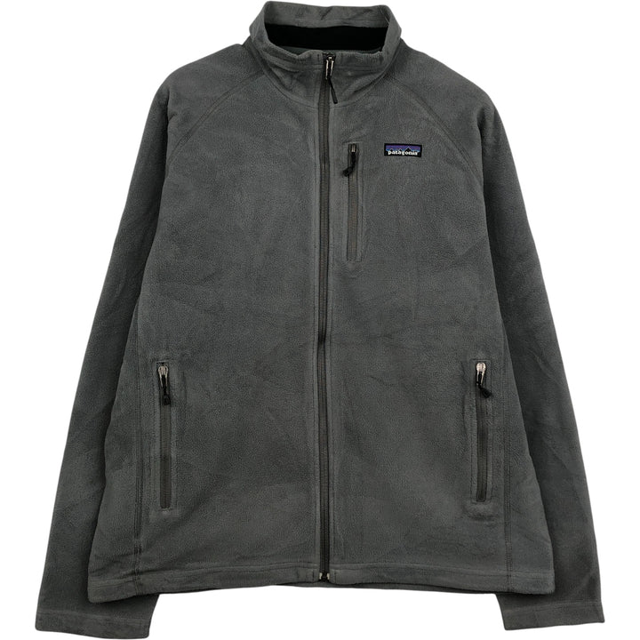Patagonia 25855FA11 Fleece Jacket, Men's Size Medium polyester gray type Vintage Second Hand