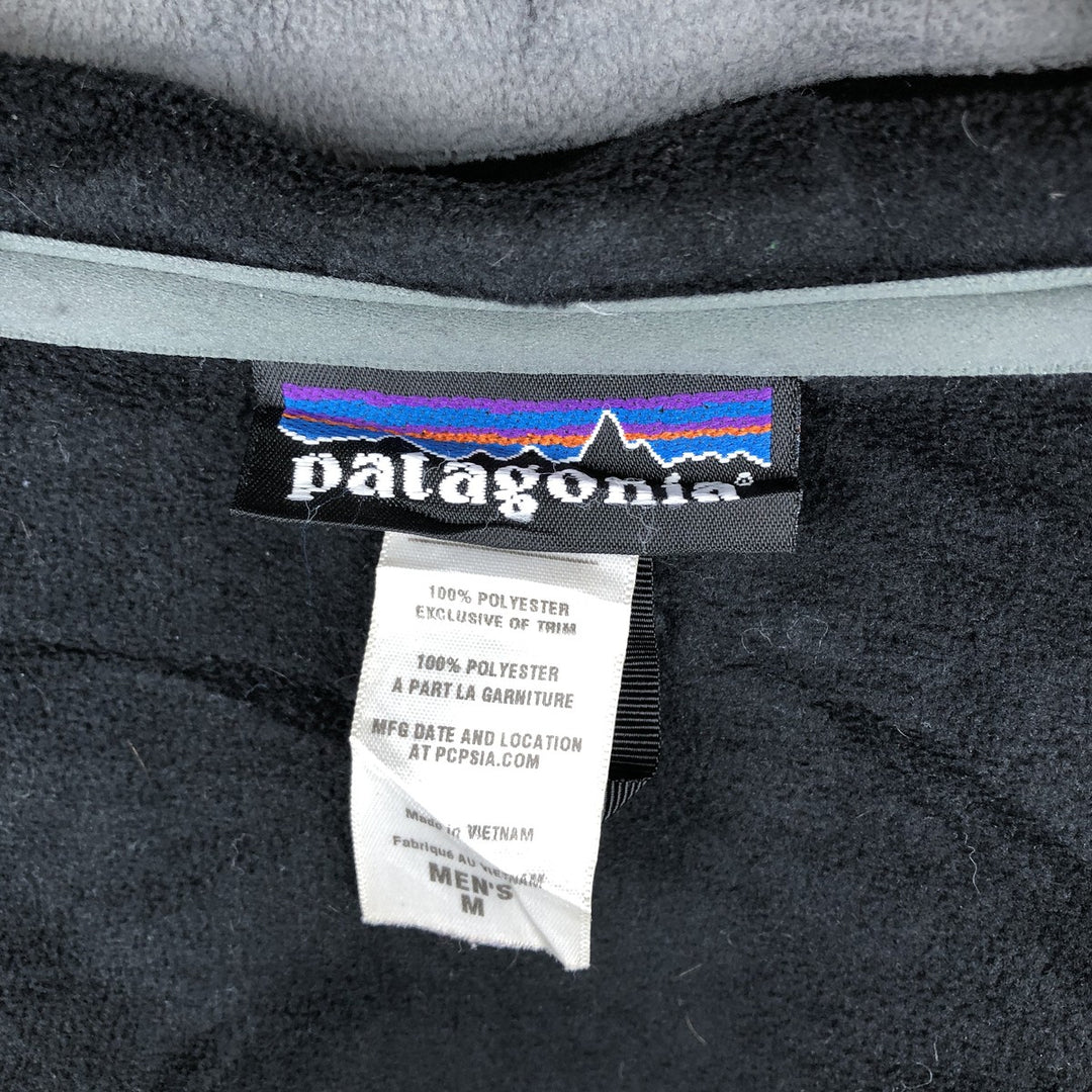 Patagonia 25855FA11 Fleece Jacket, Men's Size Medium polyester gray type Vintage Second Hand