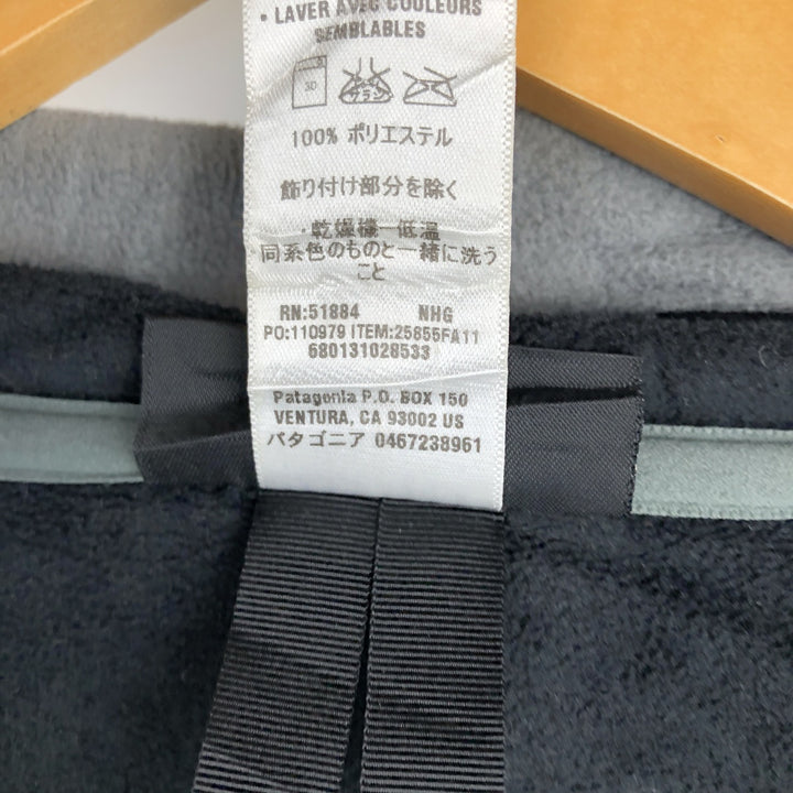 Patagonia 25855FA11 Fleece Jacket, Men's Size Medium polyester gray type Vintage Second Hand