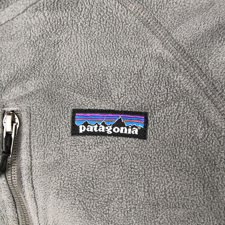 Patagonia 25855FA11 Fleece Jacket, Men's Size Medium polyester gray type Vintage Second Hand