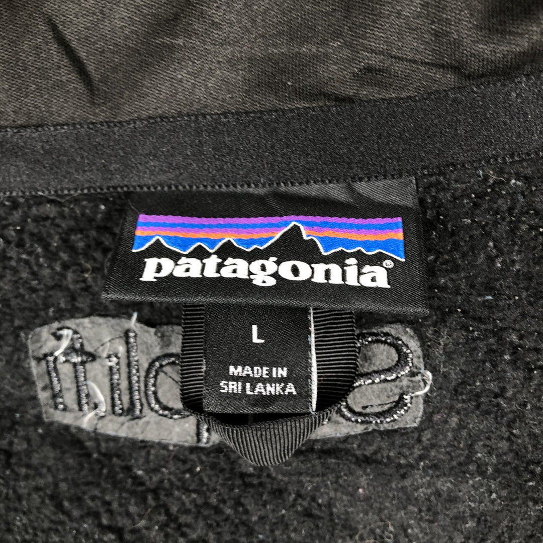 Patagonia Better Sweater Jacket 25543FA19, Women's Fleece Jacket, Size L recycled polyester black type Vintage Second Hand