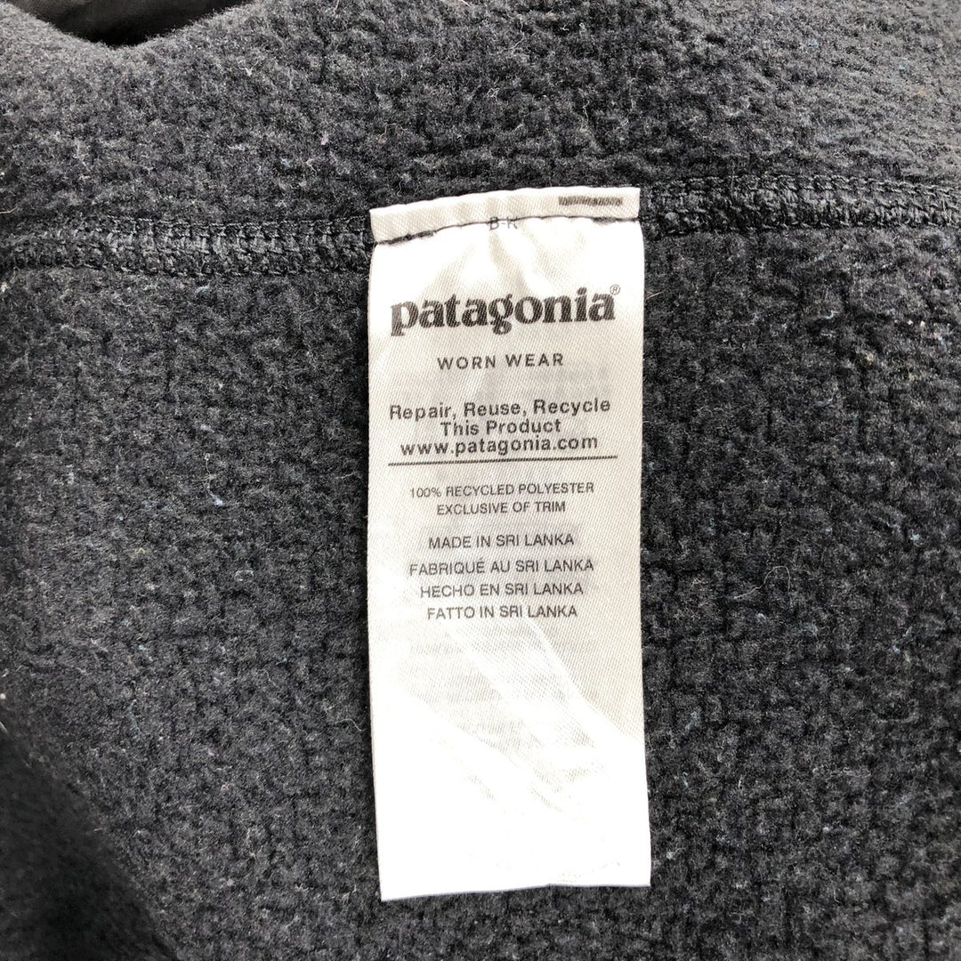 Patagonia Better Sweater Jacket 25543FA19, Women's Fleece Jacket, Size L recycled polyester black type Vintage Second Hand