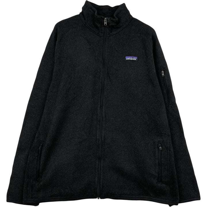 Patagonia Better Sweater Jacket 25542FA18, Women's XL Fleece Jacket polyester black type Vintage Second Hand