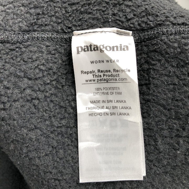 Patagonia Better Sweater Jacket 25542FA18, Women's XL Fleece Jacket polyester black type Vintage Second Hand