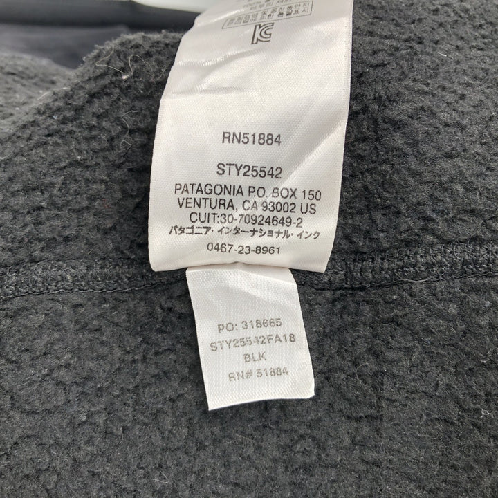 Patagonia Better Sweater Jacket 25542FA18, Women's XL Fleece Jacket polyester black type Vintage Second Hand