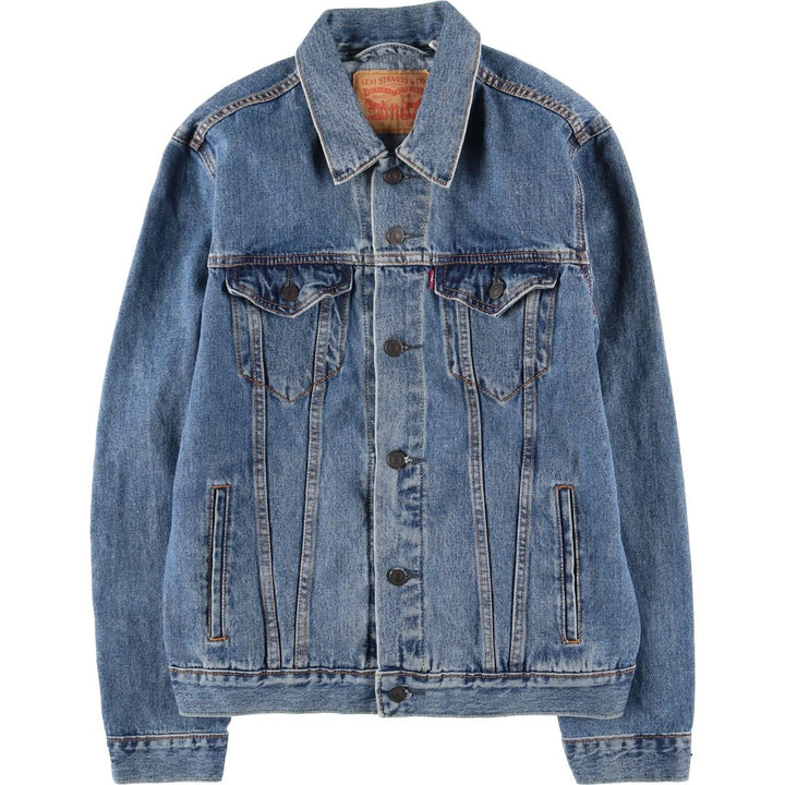 Levi's denim jacket, denim jacket, men's size M cotton blue type Vintage Second Hand