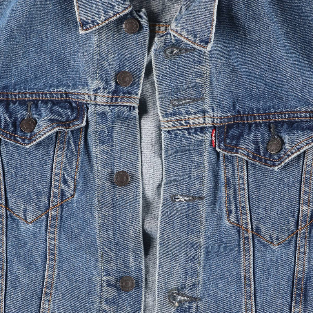 Levi's denim jacket, denim jacket, men's size M cotton blue type Vintage Second Hand