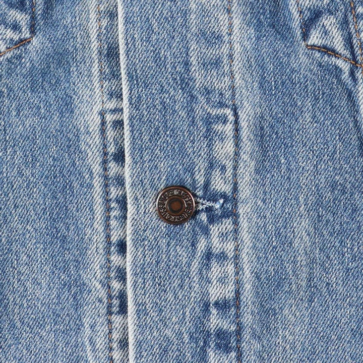90'S Levi's 70503-0216 denim jacket, denim jacket, men's size L, vintage cotton blue type Vintage Second Hand