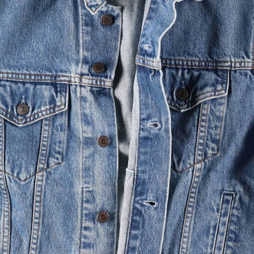 90'S Levi's 70503-0216 denim jacket, denim jacket, men's size L, vintage cotton blue type Vintage Second Hand