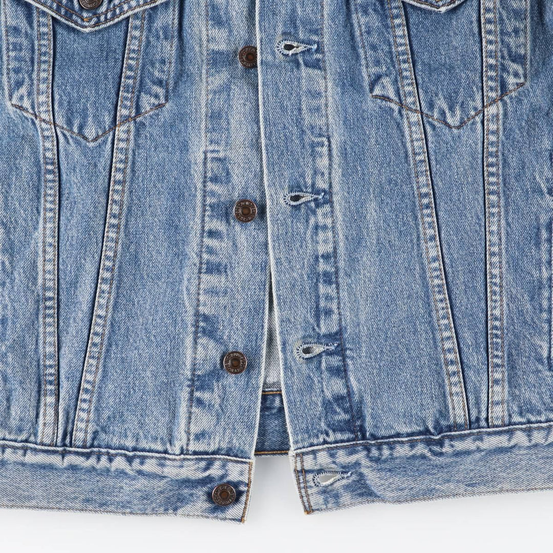 90'S Levi's 70503-0216 denim jacket, denim jacket, men's size L, vintage cotton blue type Vintage Second Hand