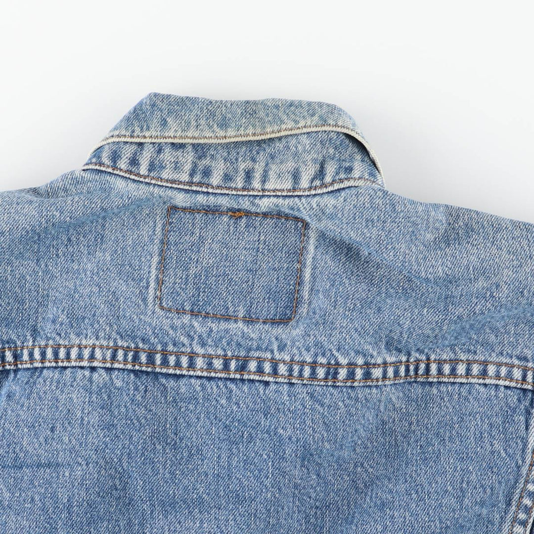 90'S Levi's 70503-0216 denim jacket, denim jacket, men's size L, vintage cotton blue type Vintage Second Hand