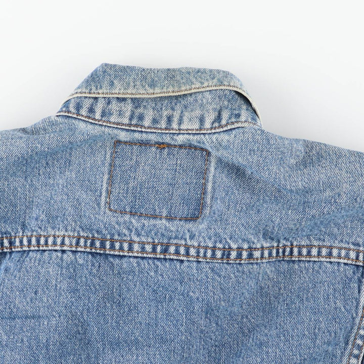 90'S Levi's 70503-0216 denim jacket, denim jacket, men's size L, vintage cotton blue type Vintage Second Hand