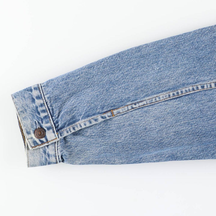 90'S Levi's 70503-0216 denim jacket, denim jacket, men's size L, vintage cotton blue type Vintage Second Hand
