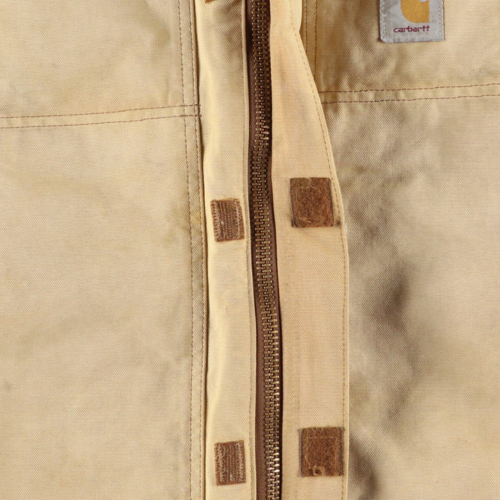 Carhartt Traditional Padded Duck Work Jacket, Men's Size L unclear Beige type Vintage Second Hand
