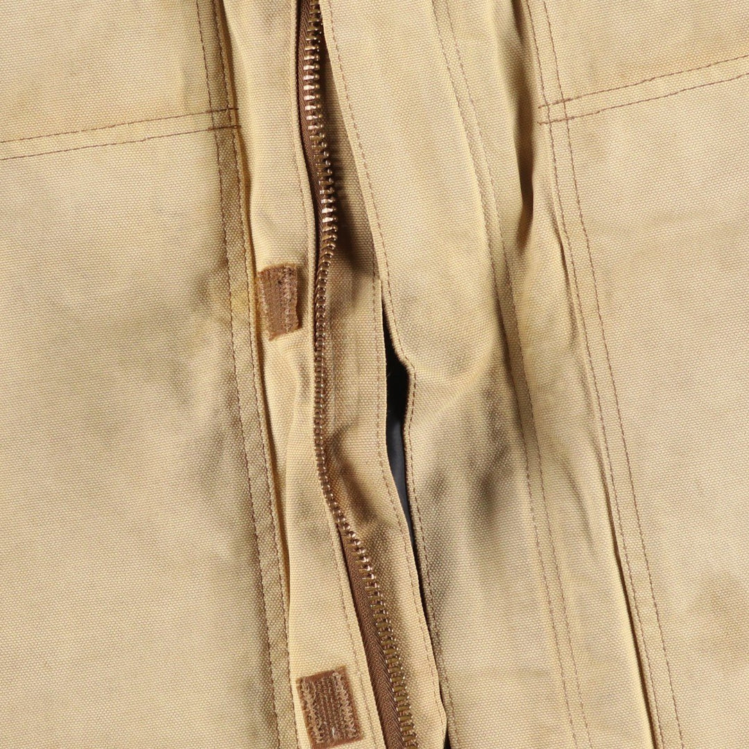 Carhartt Traditional Padded Duck Work Jacket, Men's Size L unclear Beige type Vintage Second Hand