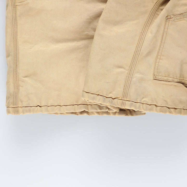 Carhartt Traditional Padded Duck Work Jacket, Men's Size L unclear Beige type Vintage Second Hand