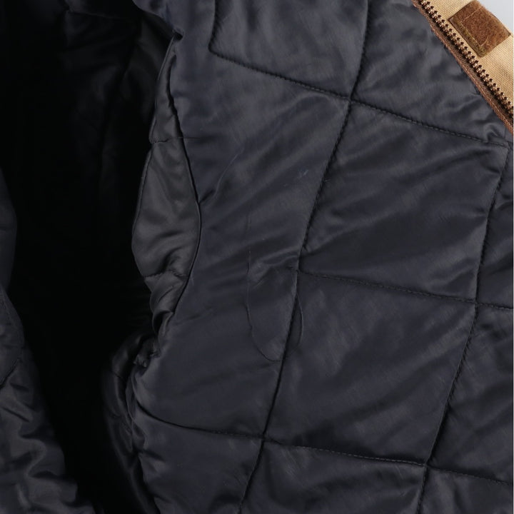 Carhartt Traditional Padded Duck Work Jacket, Men's Size L unclear Beige type Vintage Second Hand