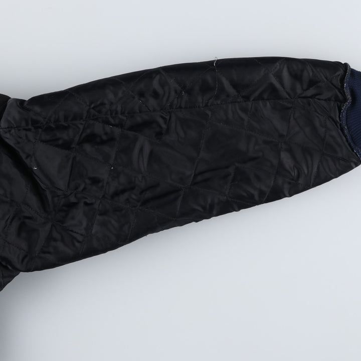 00'S Carhartt Active Jacket Duck Full Zip Parka Men's L size cotton navy blue type Vintage Second Hand