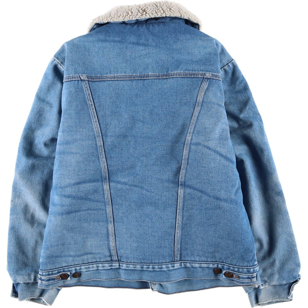 Vintage 80s-90'S Wrangler denim jacket, made in the USA, size L, men's unclear blue type Vintage Second Hand