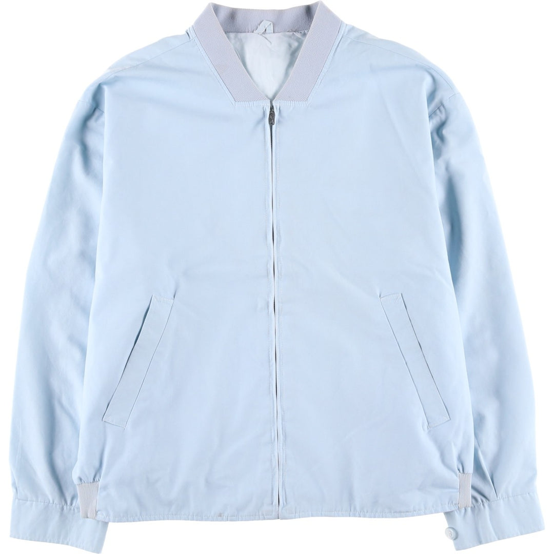 Vintage Men's XL Blouson Dacron Blue type light blue Vintage Second Hand