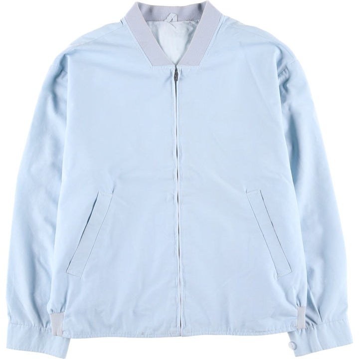 Vintage Men's XL Blouson Dacron Blue type light blue Vintage Second Hand