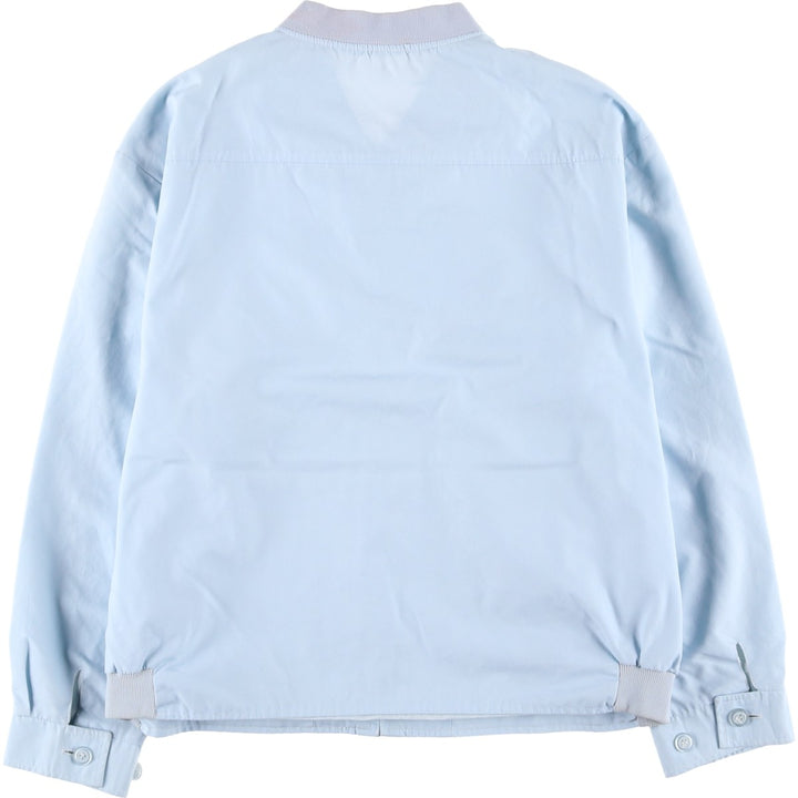 Vintage Men's XL Blouson Dacron Blue type light blue Vintage Second Hand