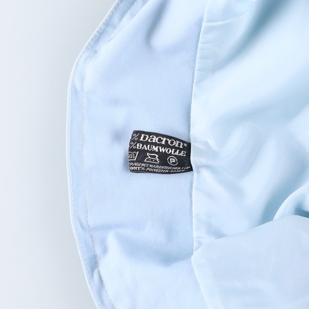 Vintage Men's XL Blouson Dacron Blue type light blue Vintage Second Hand