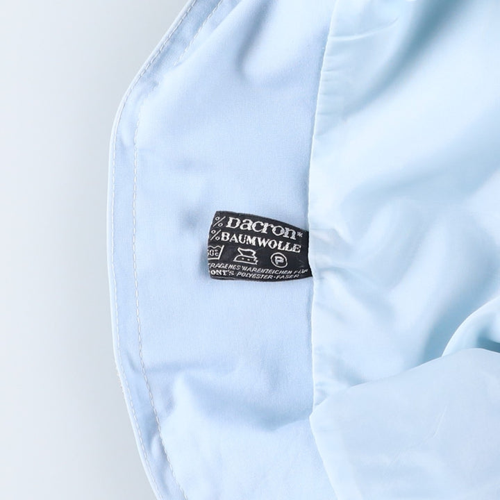 Vintage Men's XL Blouson Dacron Blue type light blue Vintage Second Hand