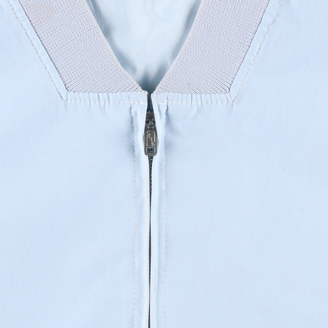 Vintage Men's XL Blouson Dacron Blue type light blue Vintage Second Hand