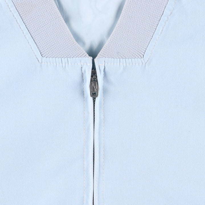 Vintage Men's XL Blouson Dacron Blue type light blue Vintage Second Hand