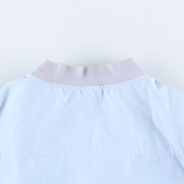 Vintage Men's XL Blouson Dacron Blue type light blue Vintage Second Hand