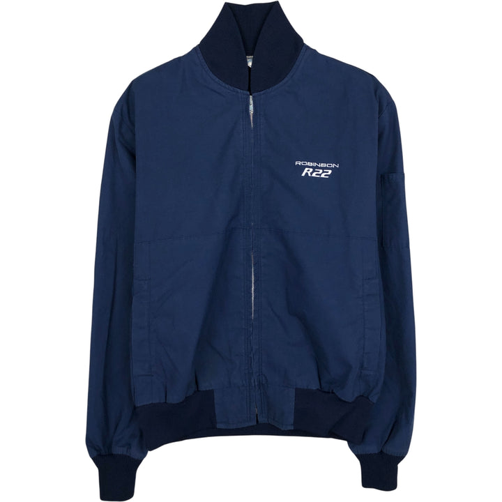 Made in California, Vintage Men's Medium Blouson unclear navy blue type Vintage Second Hand