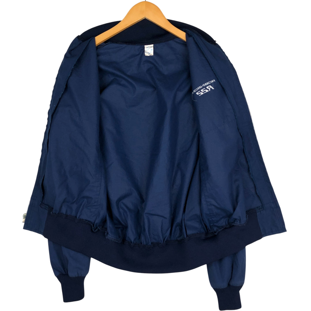 Made in California, Vintage Men's Medium Blouson unclear navy blue type Vintage Second Hand