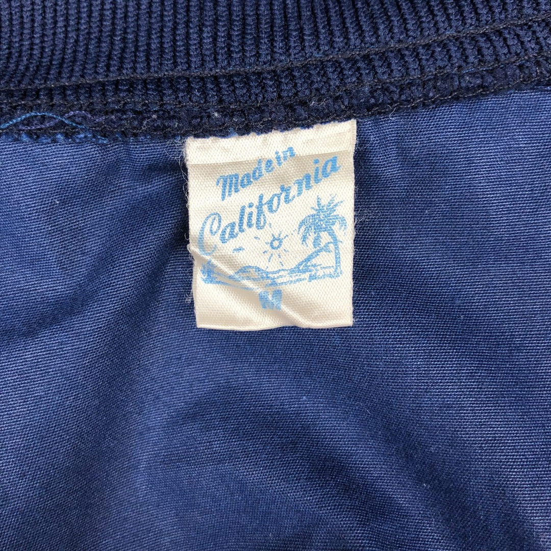 Made in California, Vintage Men's Medium Blouson unclear navy blue type Vintage Second Hand