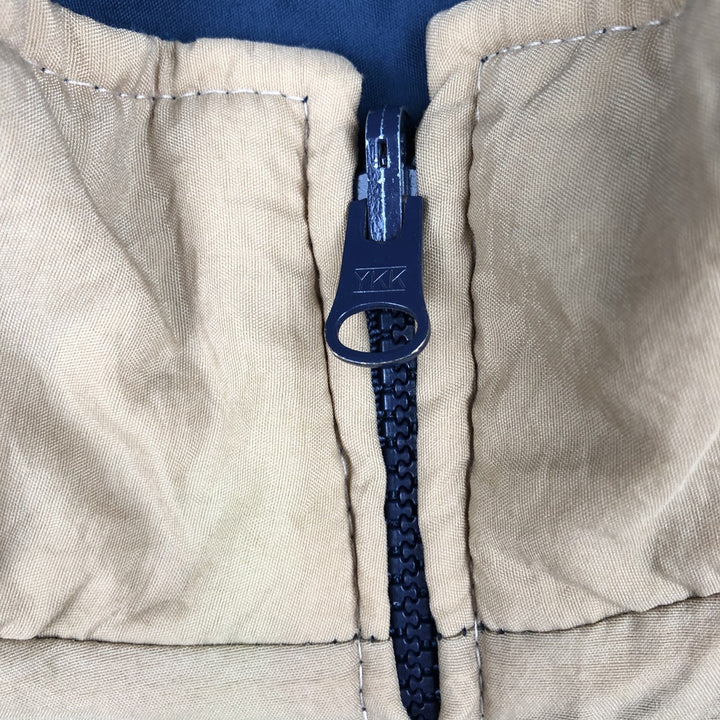 DESIGNS UNLIMITED JEEP Reversible Blouson, Made in USA, Men's Size L Nylon navy blue type Vintage Second Hand