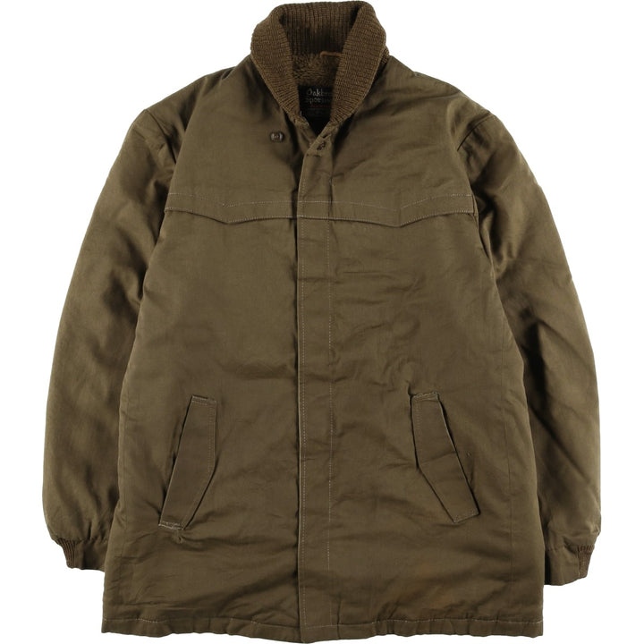 Vintage 1960s-1970'S Sears The Men's Store OAKBROOK SPORTSWEAR Pharaoh Jacket, Men's Size Medium Dacron Khaki type brown Vintage Second Hand