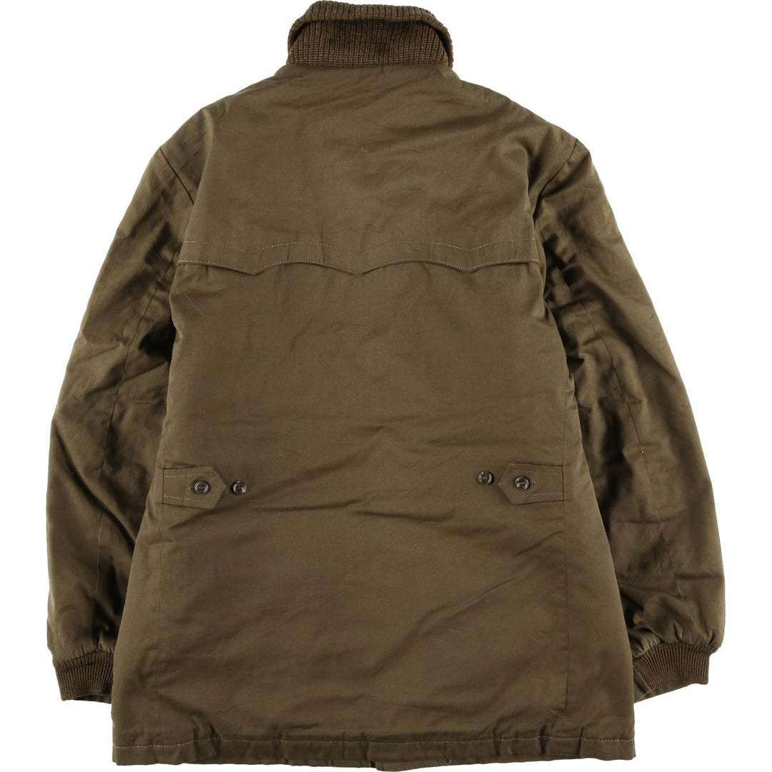 Vintage 1960s-1970'S Sears The Men's Store OAKBROOK SPORTSWEAR Pharaoh Jacket, Men's Size Medium Dacron Khaki type brown Vintage Second Hand