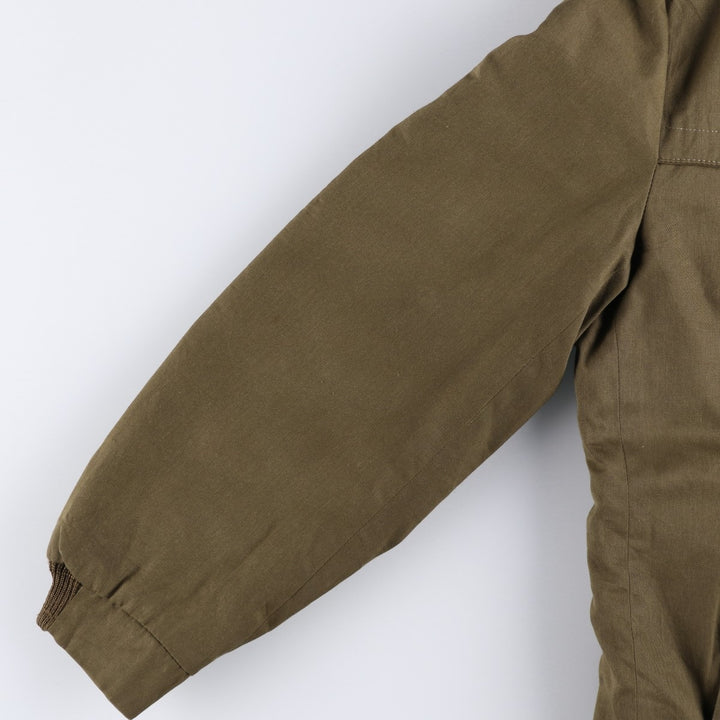 Vintage 1960s-1970'S Sears The Men's Store OAKBROOK SPORTSWEAR Pharaoh Jacket, Men's Size Medium Dacron Khaki type brown Vintage Second Hand
