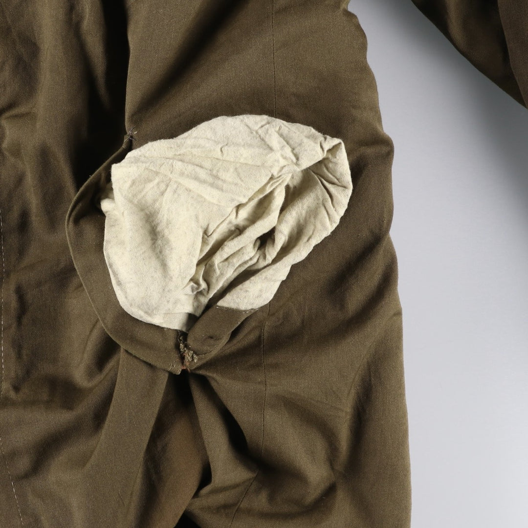 Vintage 1960s-1970'S Sears The Men's Store OAKBROOK SPORTSWEAR Pharaoh Jacket, Men's Size Medium Dacron Khaki type brown Vintage Second Hand