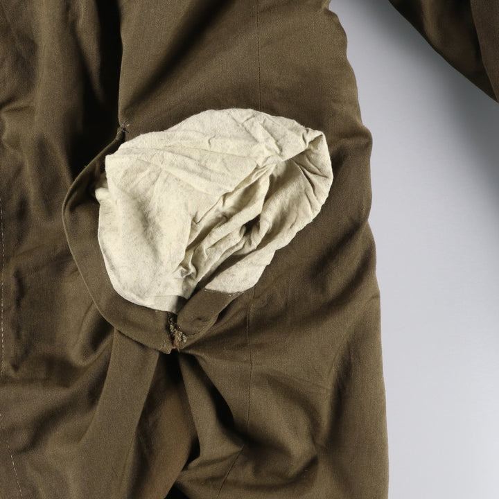Vintage 1960s-1970'S Sears The Men's Store OAKBROOK SPORTSWEAR Pharaoh Jacket, Men's Size Medium Dacron Khaki type brown Vintage Second Hand