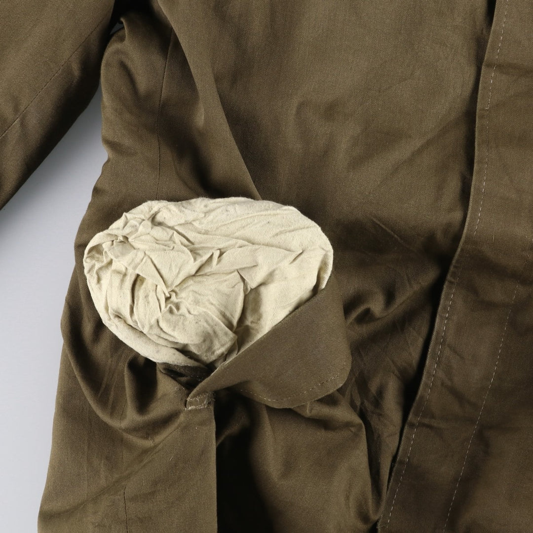 Vintage 1960s-1970'S Sears The Men's Store OAKBROOK SPORTSWEAR Pharaoh Jacket, Men's Size Medium Dacron Khaki type brown Vintage Second Hand