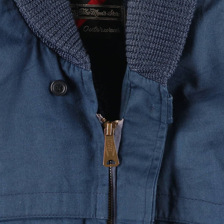 70s-80'S Sears The Men's Store Padded Pharaoh Jacket, Men's Size L unclear navy blue type Vintage Second Hand