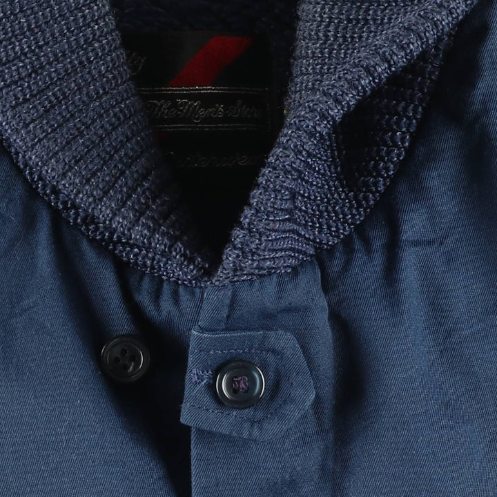 70s-80'S Sears The Men's Store Padded Pharaoh Jacket, Men's Size L unclear navy blue type Vintage Second Hand