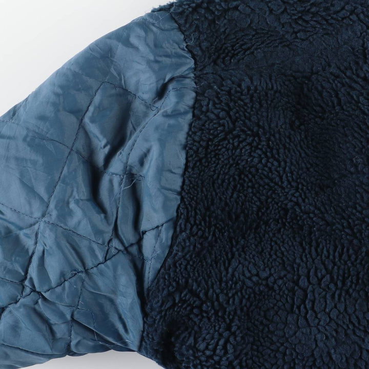 70s-80'S Sears The Men's Store Padded Pharaoh Jacket, Men's Size L unclear navy blue type Vintage Second Hand